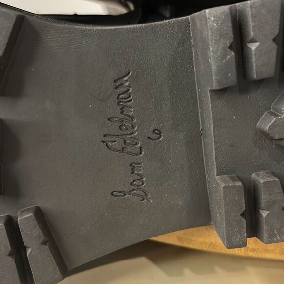 Sam Edelman Women's Lerue Square Toe Over The‎ Knee Riding Boots Black Size 6 - Picture 7 of 8